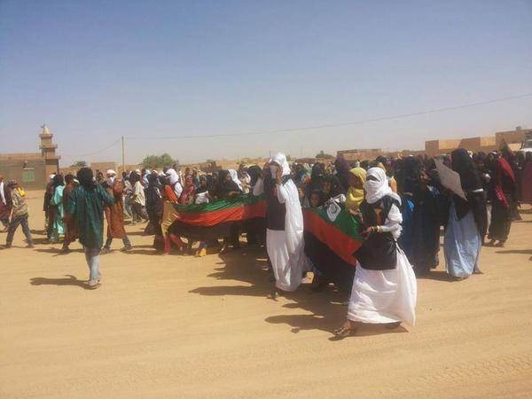 Manifestation à Kidal contre les accords d'Alger