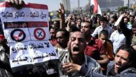 Manifestation au Caire à la veille d'un référendum sur la Constitution