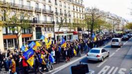 Photo. Des milliers de militants du MAK ont marché dimanche à Paris