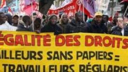 France : manifestation pour la régularisation des sans-papiers
