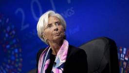 Christine Lagarde, la directrice du FMI, en visite à Alger