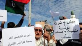 Libye : les Tripolitains exigent le départ des milices