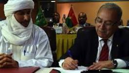 La CMA paraphera l’accord de paix d’Alger