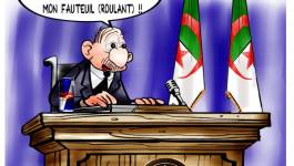 Faible et tremblant, Bouteflika prête serment (vidéo)