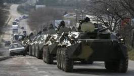 La Russie masse ses blindés près de la frontière ukrainienne