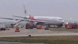 Un avion d'Air Algérie sort de la piste à Orly Sud