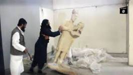 Irak: des jihadistes de l'EI détruisent des sculptures pré-islamiques