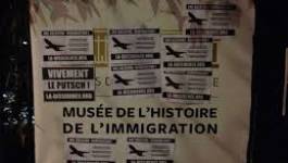 Tags au Musée de l’immigration (Paris) : Dissidence française répond