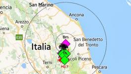 Fortes secousses telluriques ressenties dans le centre de l'Italie