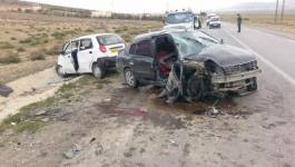 Deux femmes et un jeune homme décèdent dans un accident de la route à Batna