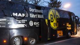 Trois explosions auraient visé le bus du club de Borussia Dortmund en Allemagne