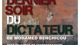 "Le dernier soir du dictateur" à l'ACB et à la Comédie des Trois-Bornes : Venez rencontrer l'auteur