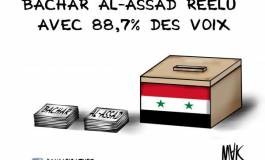 Bachar Al Assad réélu