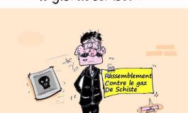 Le RCD marche contre le gaz de schiste