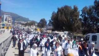 L’héroïque marche des contractuels vers Alger se poursuit