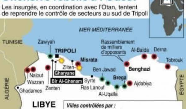 Libye : les rebelles lancent une offensive dans l'Ouest et prennent un hameau