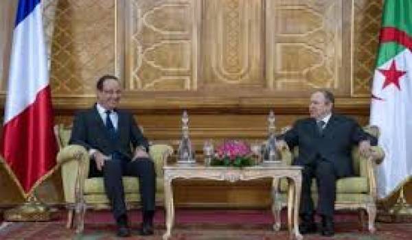 Elle est loin cette image d'un Bouteflika au sourire carnassier, recevant un Hollande débonnaire.