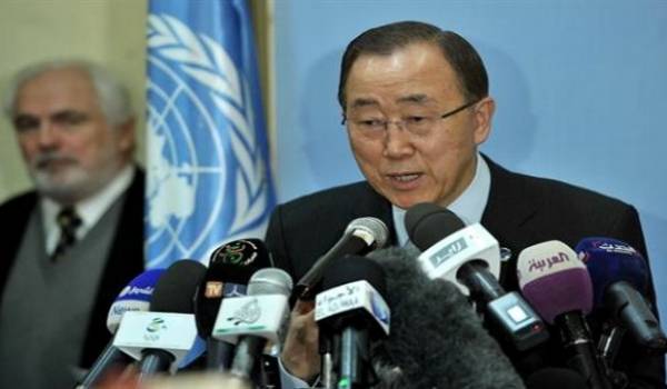 Ban Ki-moon a obligé Sellal à s'exprimer en tamazight.