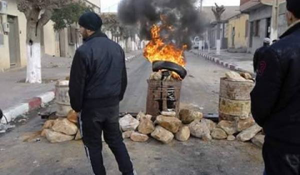 Les manifestants de Oued El Ma ne décolèrent pas.