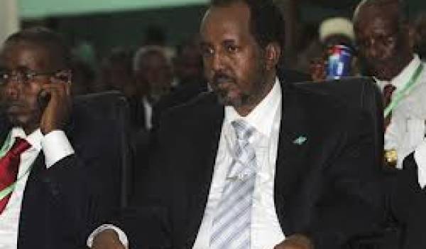 Le président somalien Hassan Cheikh Mohamoud