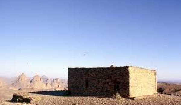 L'ermitage de Père de Foucauld dans le Tassili.