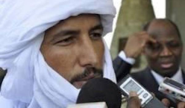 Bilal Ag Acherif, président du Comité transitoire de l'Etat de l'Azawad.