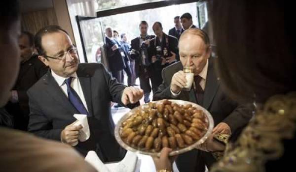 François Hollande et Abdelaziz Bouteflika en décembre dernier