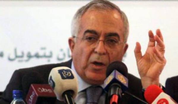 Le Premier ministre, Salam Fayyad.