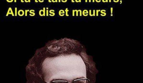 Tahar Djaout, journaliste, poète et écrivain de talent assassiné en 1993.