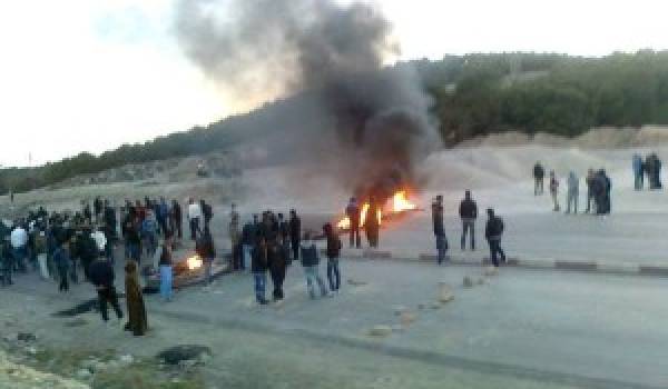 Les manifestants chaouis