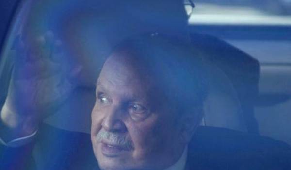 L'une des dernières apparitions furtives de Bouteflika.