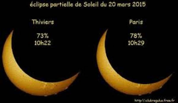 L'éclipse est prévue pour vendredi 20 mars.