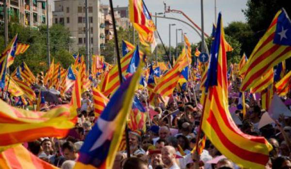 La Catalogne se bat maintenant pour son indépendance.