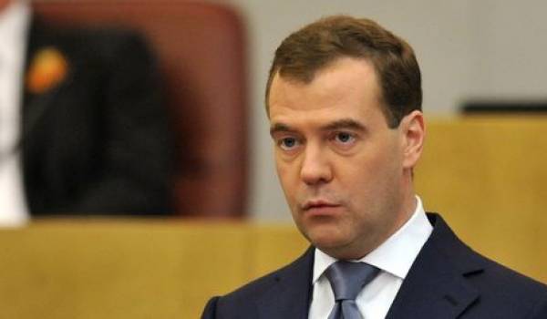 Dimitri Medvedev, premier ministre russe.