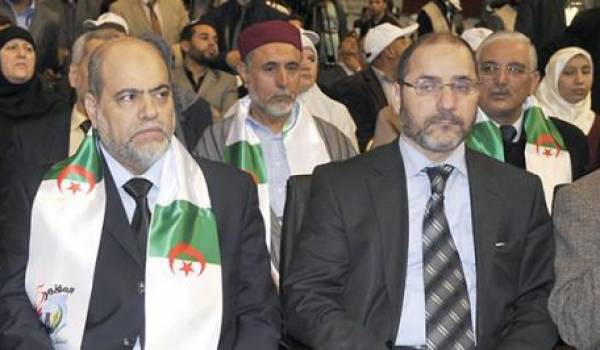 Soltani et Makri, une partie de la coalition islamiste