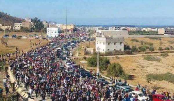 Marche à El Houceima, Maroc (Archive)