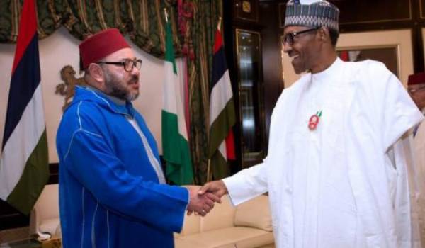 Mohammed VI et Muhammadu Buhari