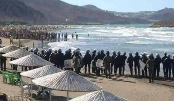 Dans le Rif, les manifestants ont porté la contestation sur les plages