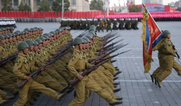 La Corée du Nord, un pays hypermilitarisé.