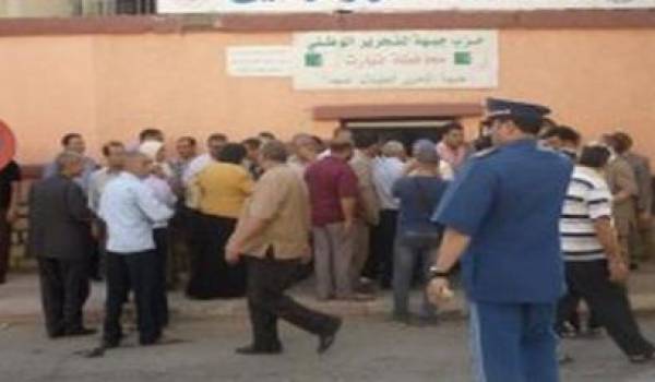 Pendant les dernières législatives des bagarres ont éclaté entre militants du FLN a Tiaret.