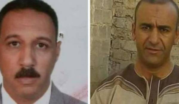 Aissaoui Tayeb et Saad Allouaoui, les deux policiers qui ont perdu la vie en stoppant le terroriste auteur de l'attentat.