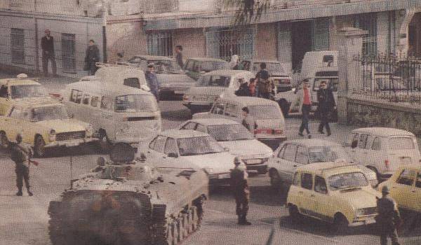 Alger, lendemains du 5 octobre 1988. Il y a 29 ans.