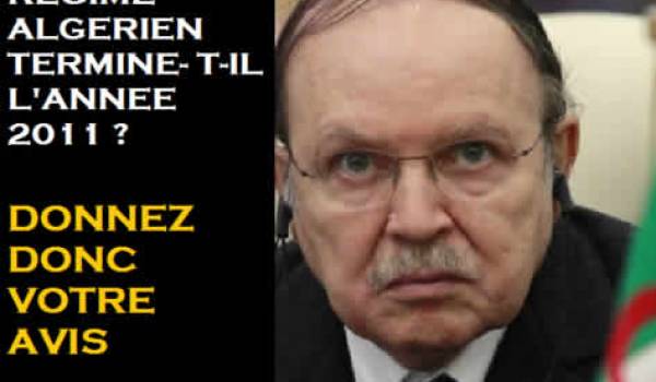 L’Algérie en décembre 2011 : une panne générale du pouvoir