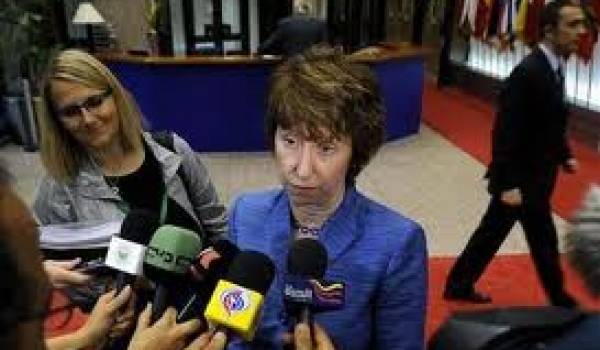 Catherine Ashton, chef de la diplomatie européenne.