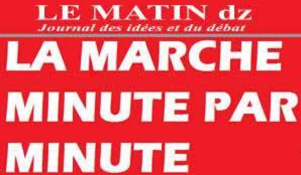 SAMEDI 9H 15 : ALGER , QUADRILLEE, INTRDITE AUX MANIFESTANTS