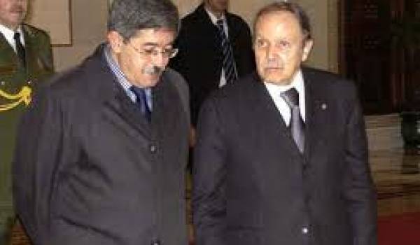 Ahmed Ouyahia et Abdelaziz Bouteflika