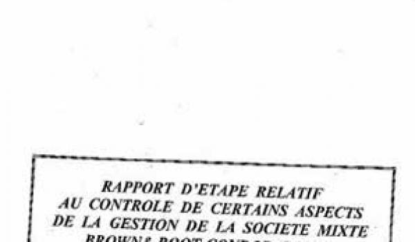 Publication intégrale des rapports sur l'affaire BRC