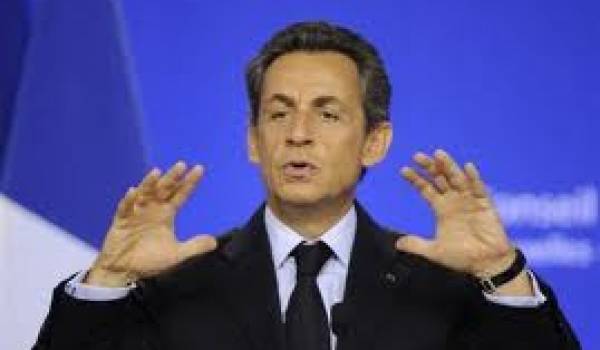 Le président français Nicolas Sarkozy